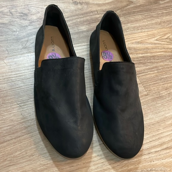 Lucky Brand Shoes - Lucky Brand Leather Slip Ons